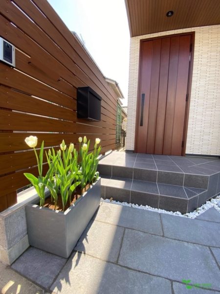 エントランスデザイン　植栽デザイン