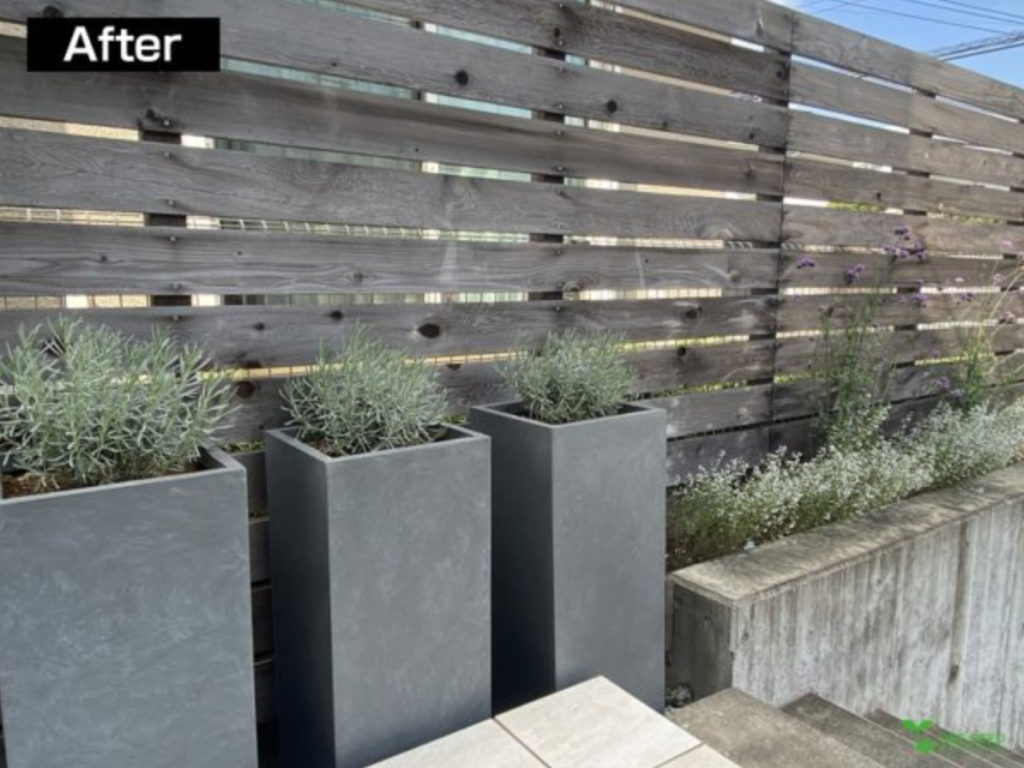 横浜市青葉区　庭　ガーデニング　ガーデンデザイン　庭リフォーム